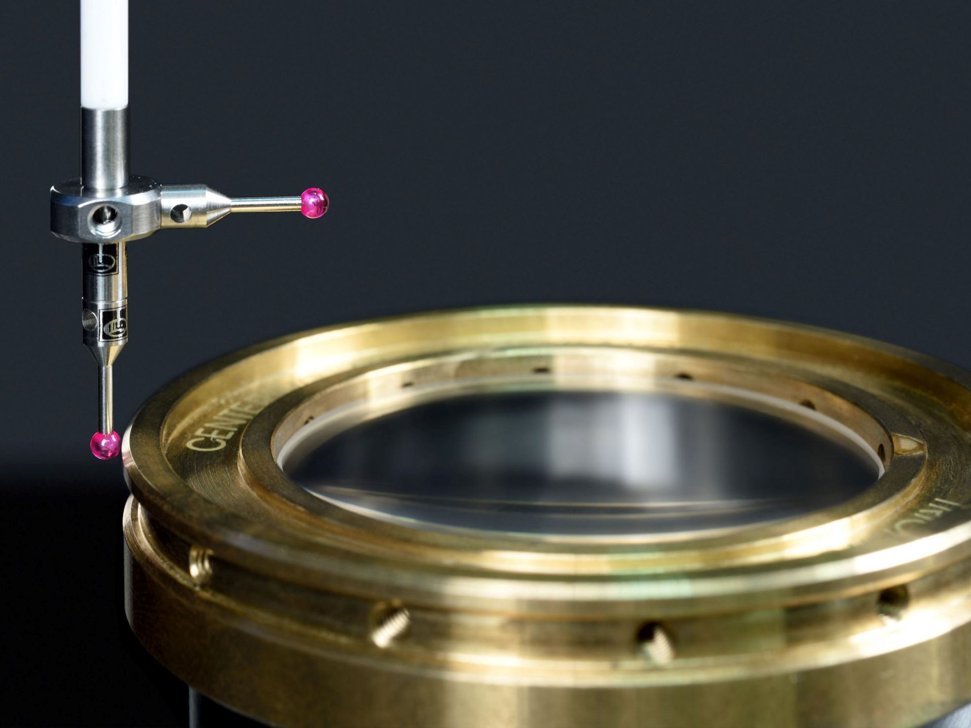 ATS 200 accessoires tactile sensor lathe centering mounted lens precise alignment turning station